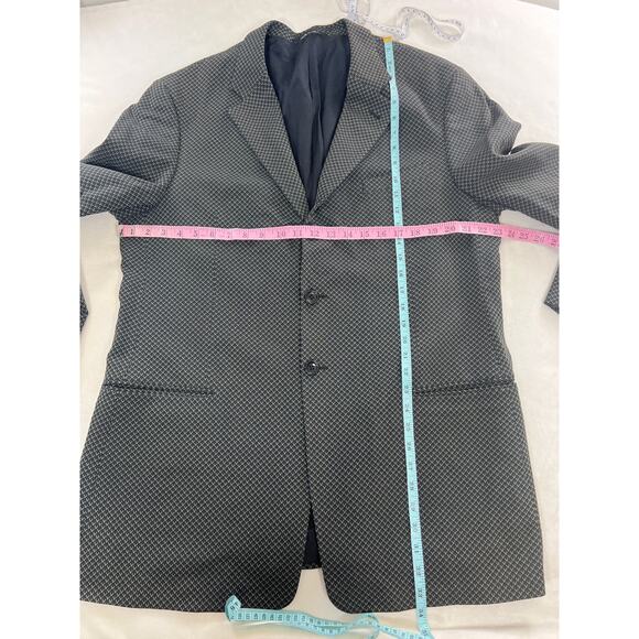 Armani Colezioni Made in Italy Designer Collection Blazer 46 Sophisticated - Picture 9 of 9